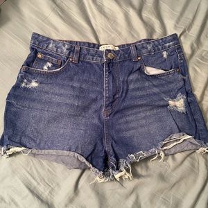 Blue Jean Shorts from Primark